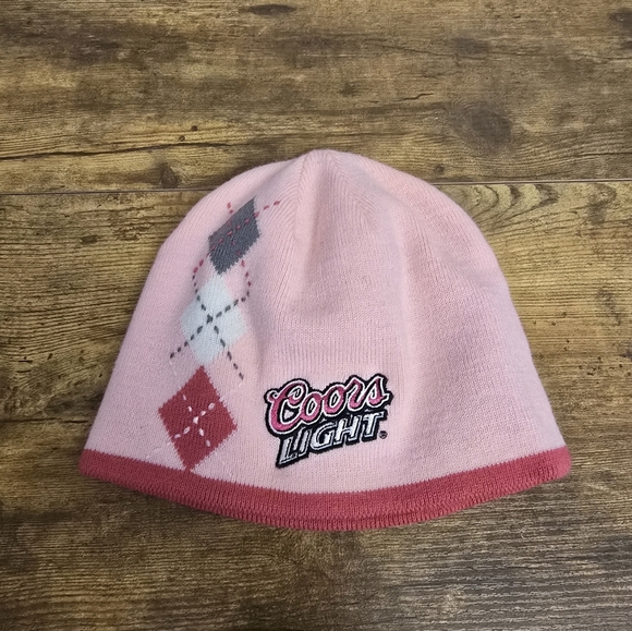 3/$15 Coors Light Womens Pink Hat One Size - Picture 1 of 6